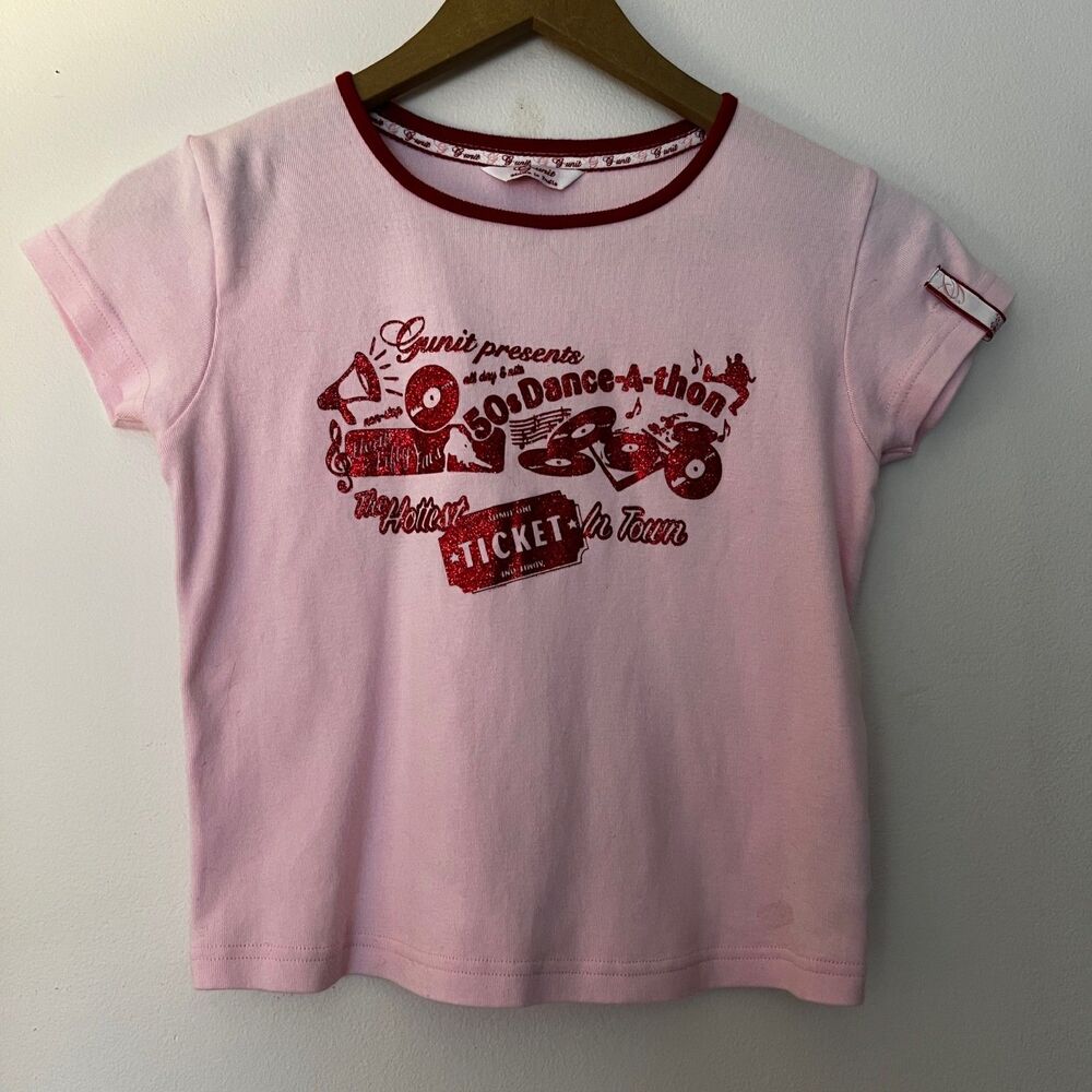 G-Unit Made in India 100% Cotton Womens Small 50's Dance a Thon Tee